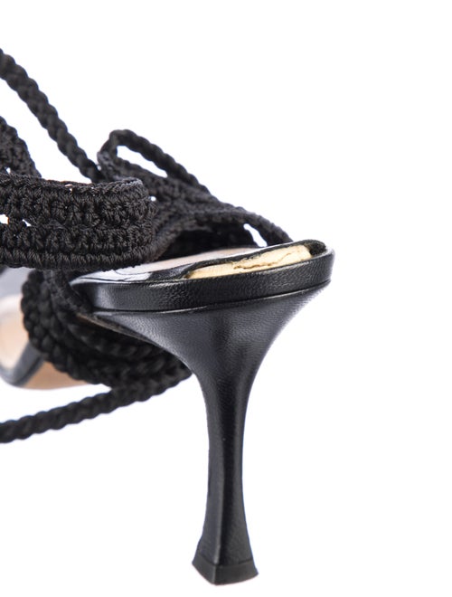 Brian Atwood Tassel Accents Sandals