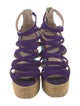 Brian Atwood Suede Espadrilles