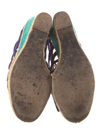 Brian Atwood Suede Espadrilles