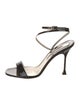 Brian Atwood Patent Leather Sandals