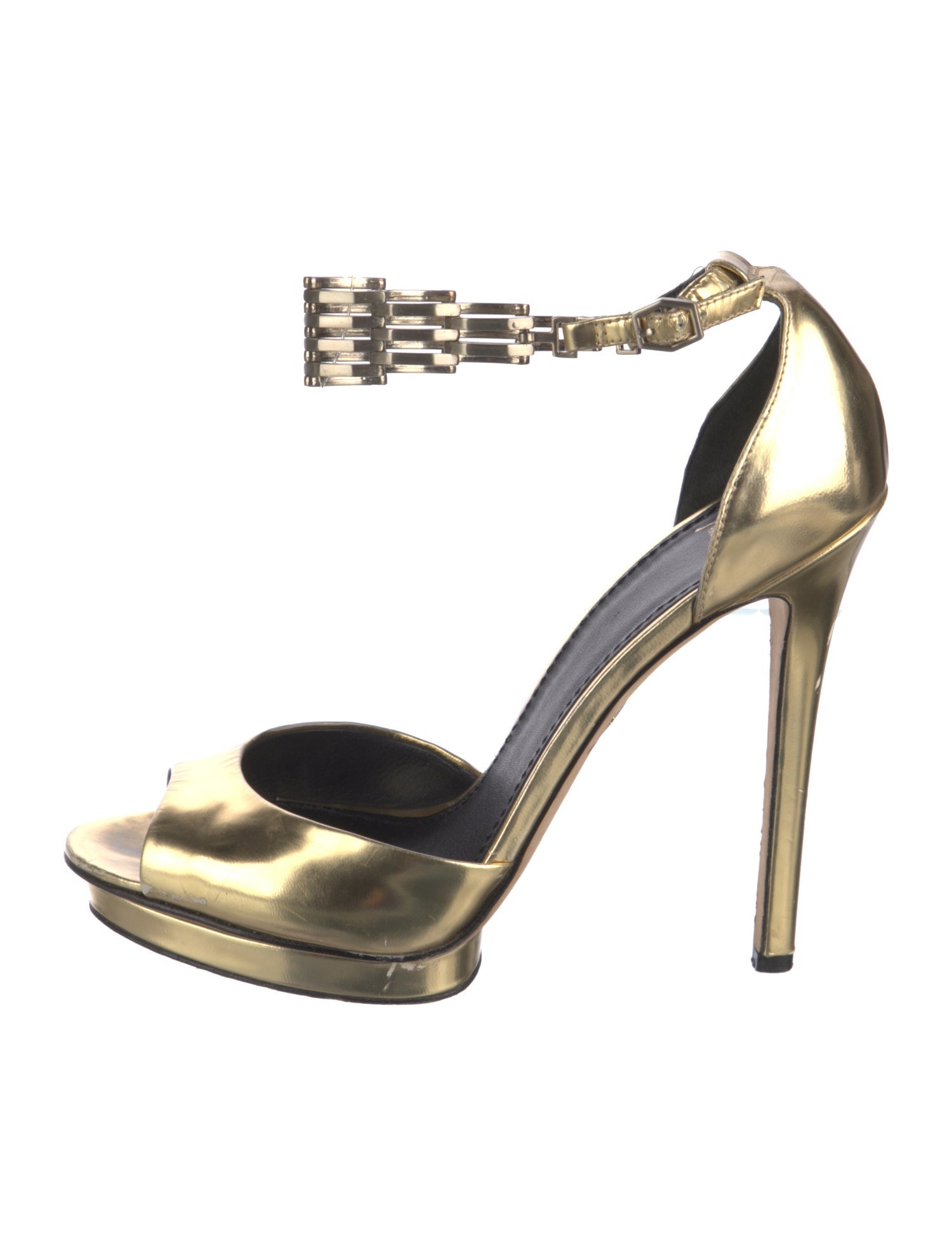 Brian Atwood Leather Sandals