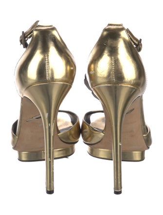 Brian Atwood Leather Sandals