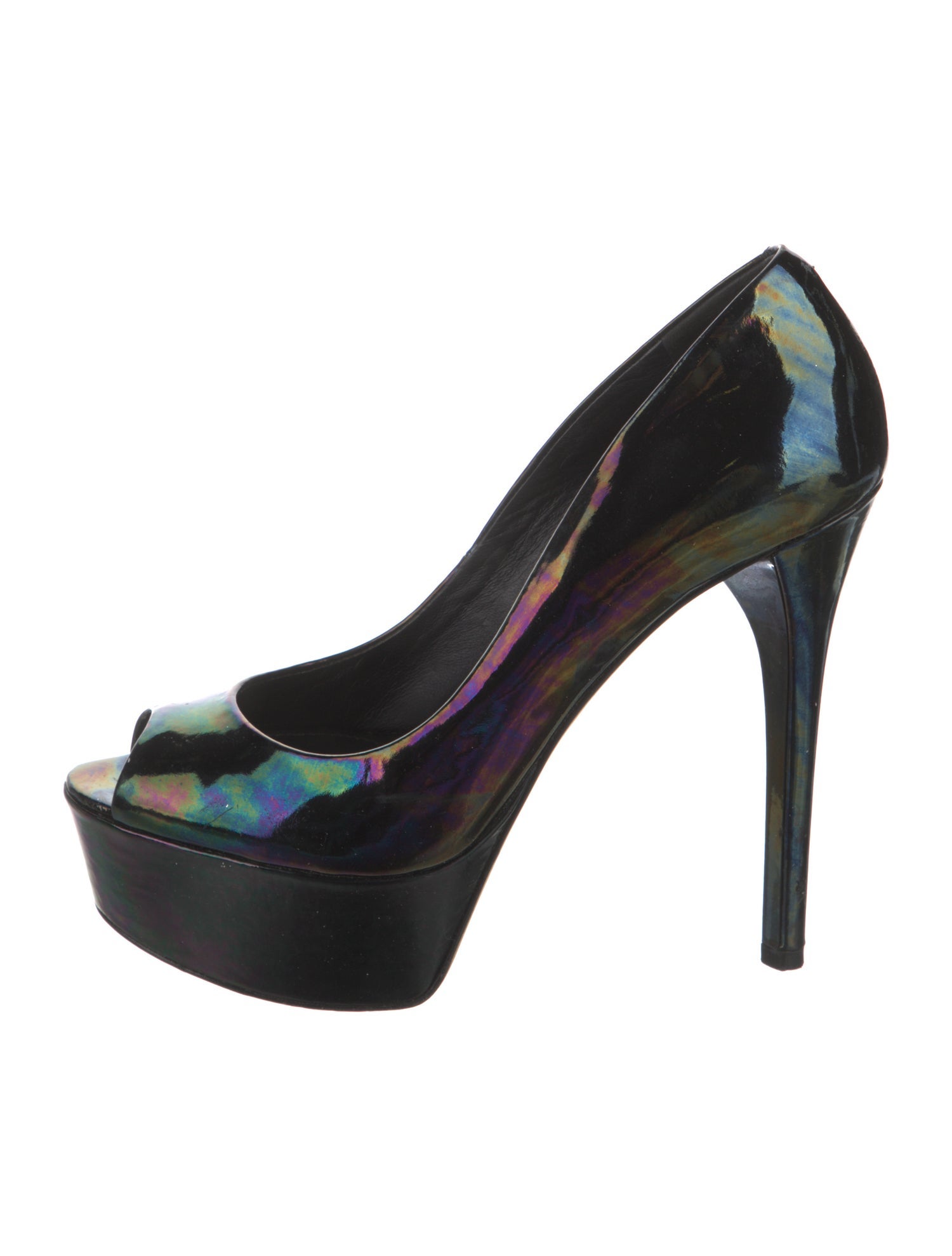 Brian Atwood Patent Leather Pumps