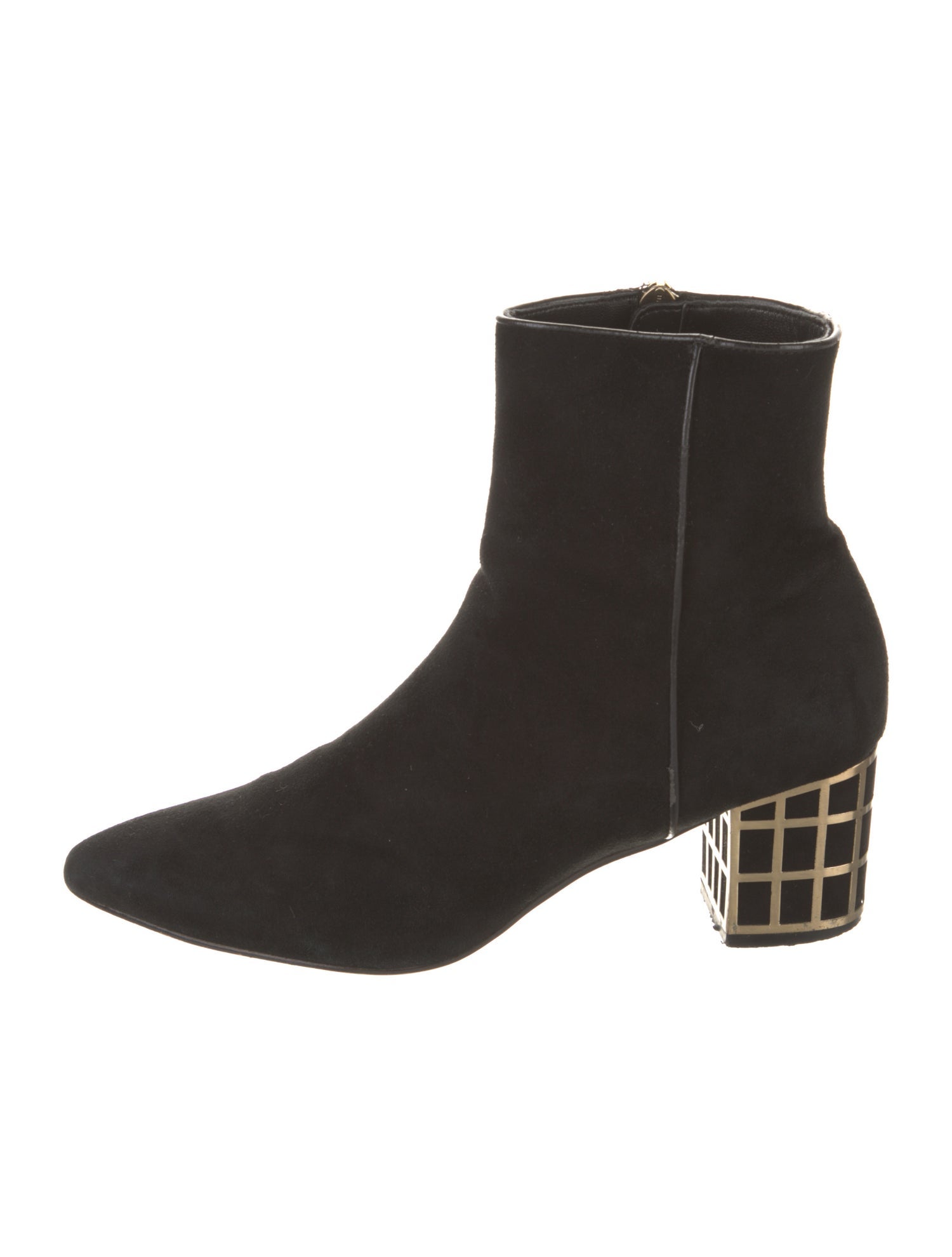 Brian Atwood Suede Sock Boots