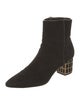 Brian Atwood Suede Sock Boots