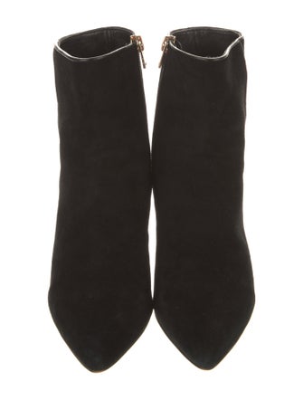 Brian Atwood Suede Sock Boots