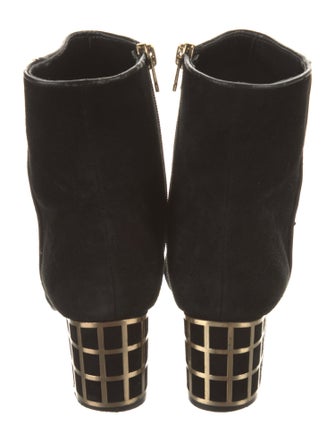 Brian Atwood Suede Sock Boots