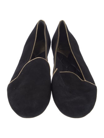 Brian Atwood Suede Flats