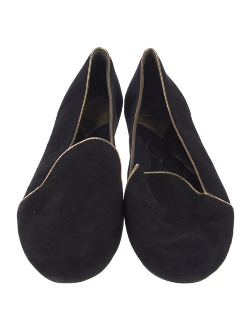 Brian Atwood Suede Flats