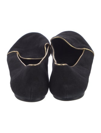 Brian Atwood Suede Flats