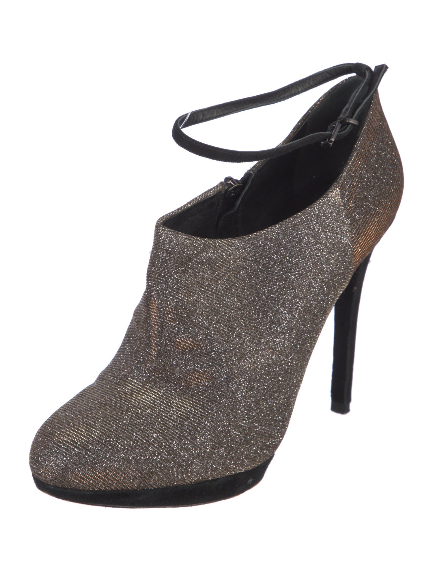 Brian Atwood Glitter Accents Pumps