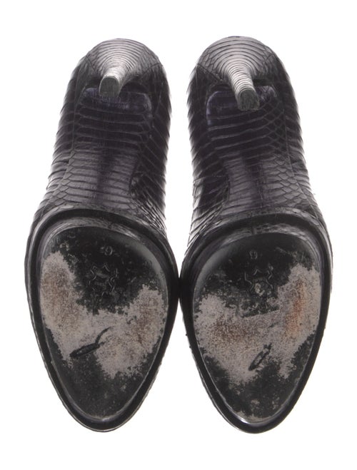 Brian Atwood Snakeskin Pumps