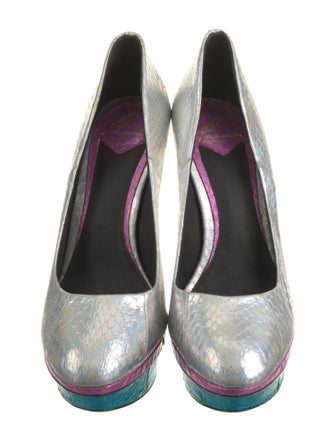 Brian Atwood Leather Pumps