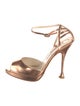 Brian Atwood Leather D'Orsay Pumps
