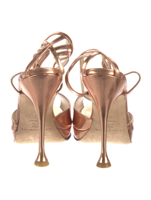 Brian Atwood Leather D'Orsay Pumps