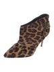 Brian Atwood Ponyhair Animal Print Boots