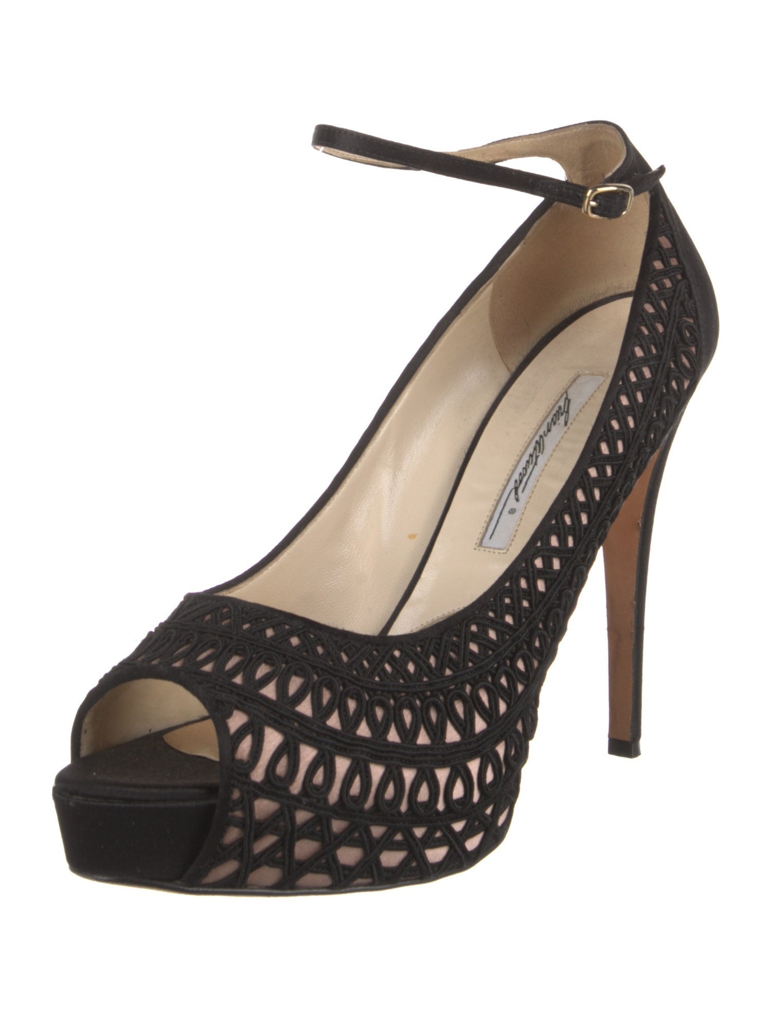 Brian Atwood Satin Pumps