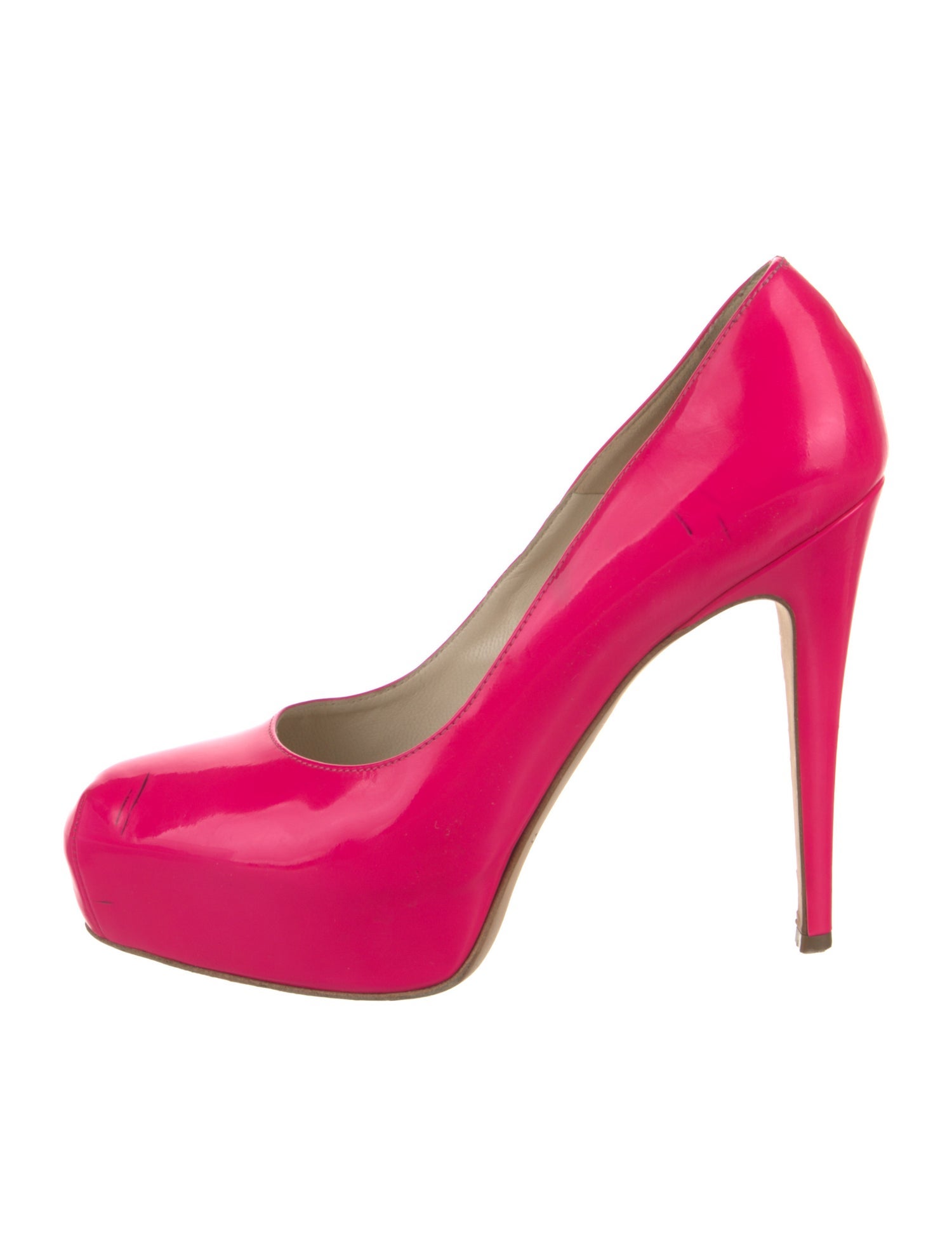 Brian Atwood Patent Leather Pumps