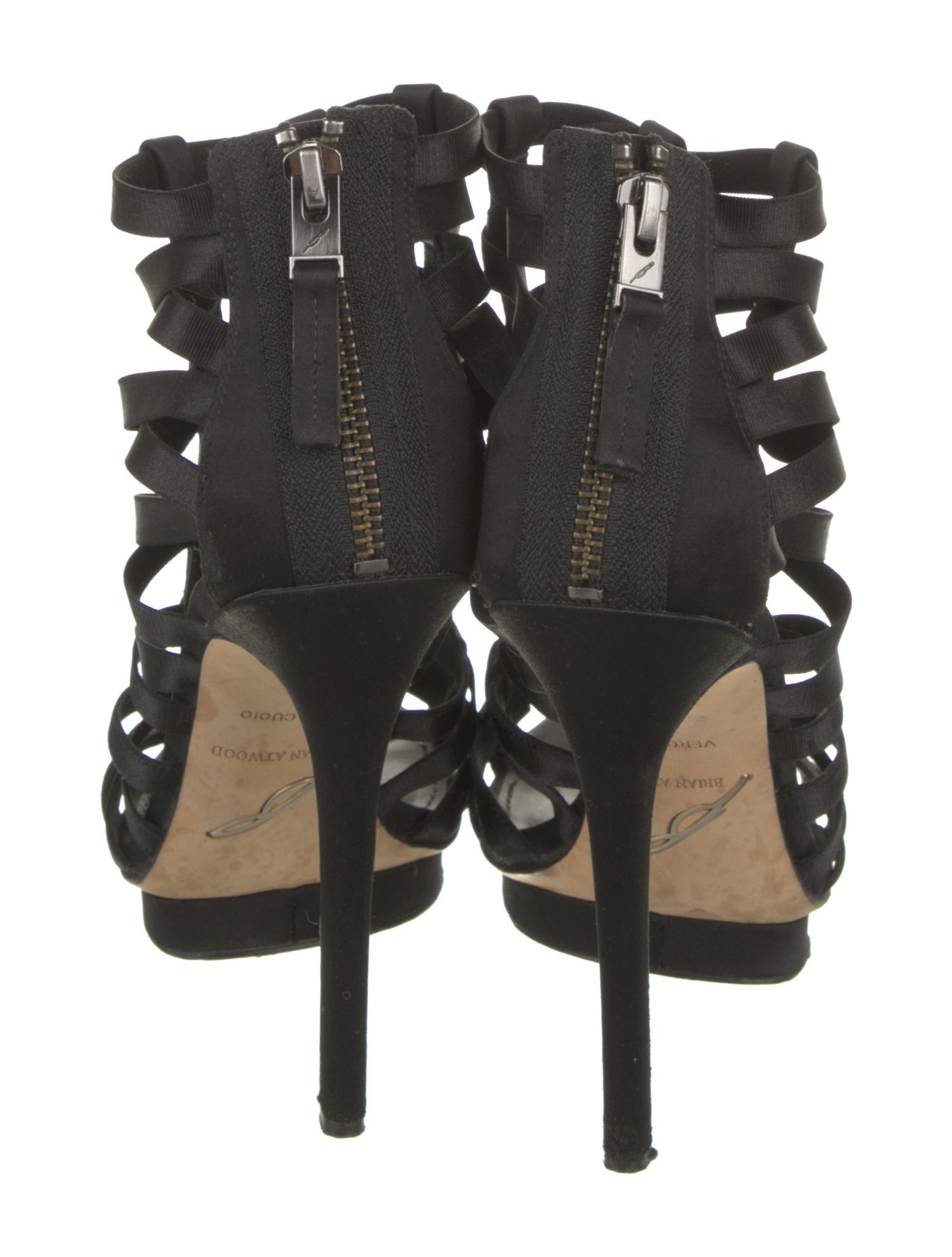 Brian Atwood Satin Pumps