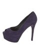 Brian Atwood Suede Pumps
