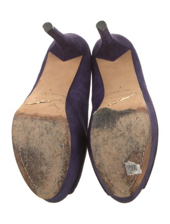 Brian Atwood Suede Pumps