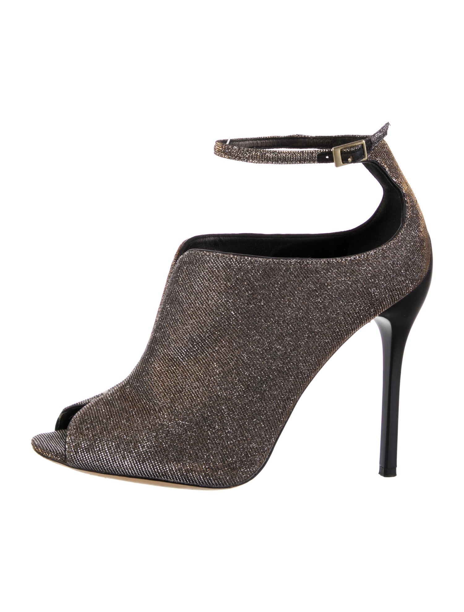 Brian Atwood Glitter Accents Sandals