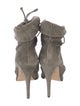 Brian Atwood Suede Lace-Up Boots
