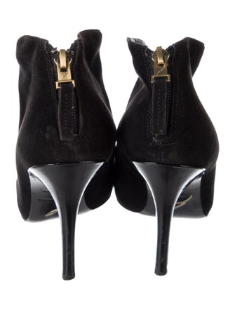 Brian Atwood Suede Mules