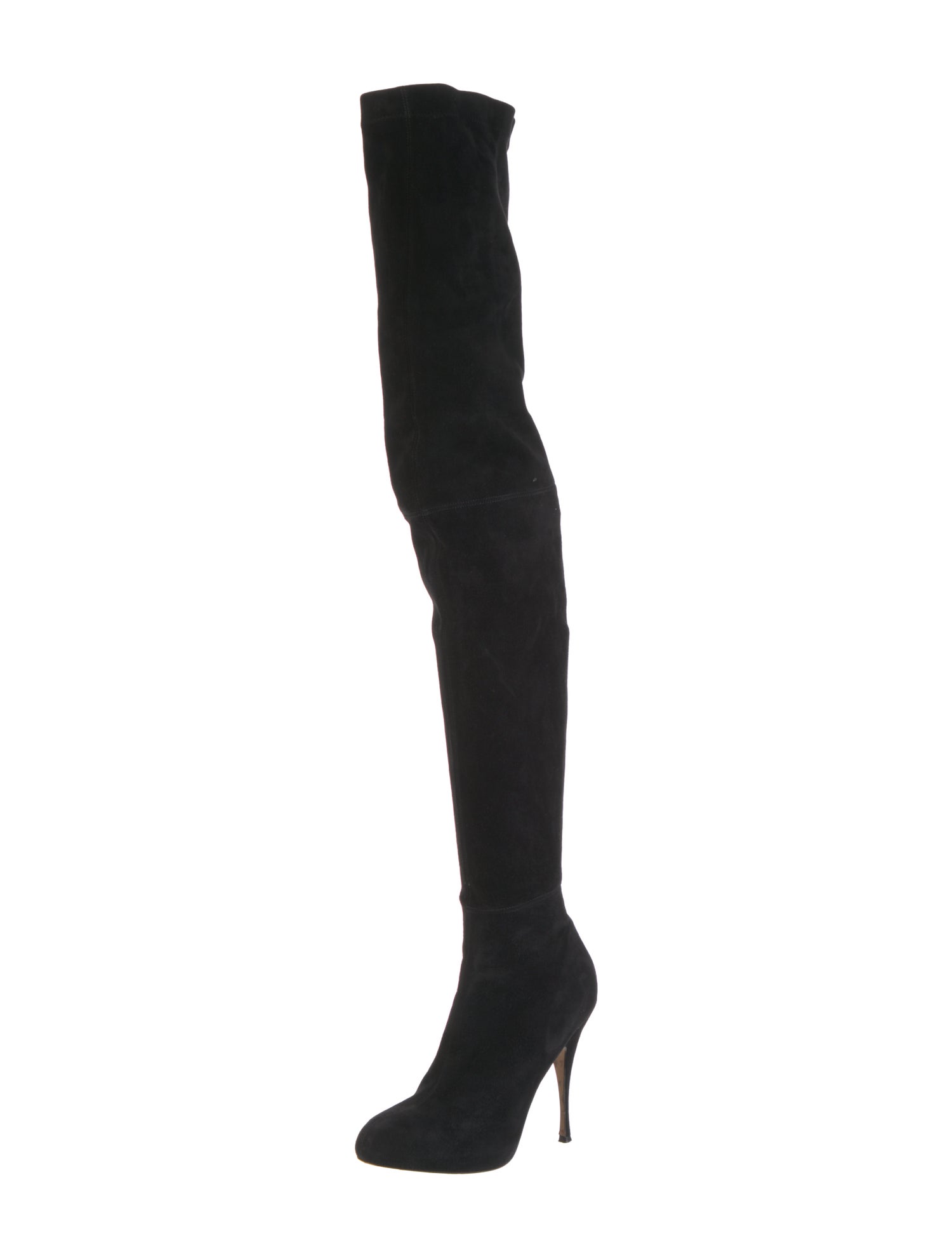 Brian Atwood Suede Sock Boots