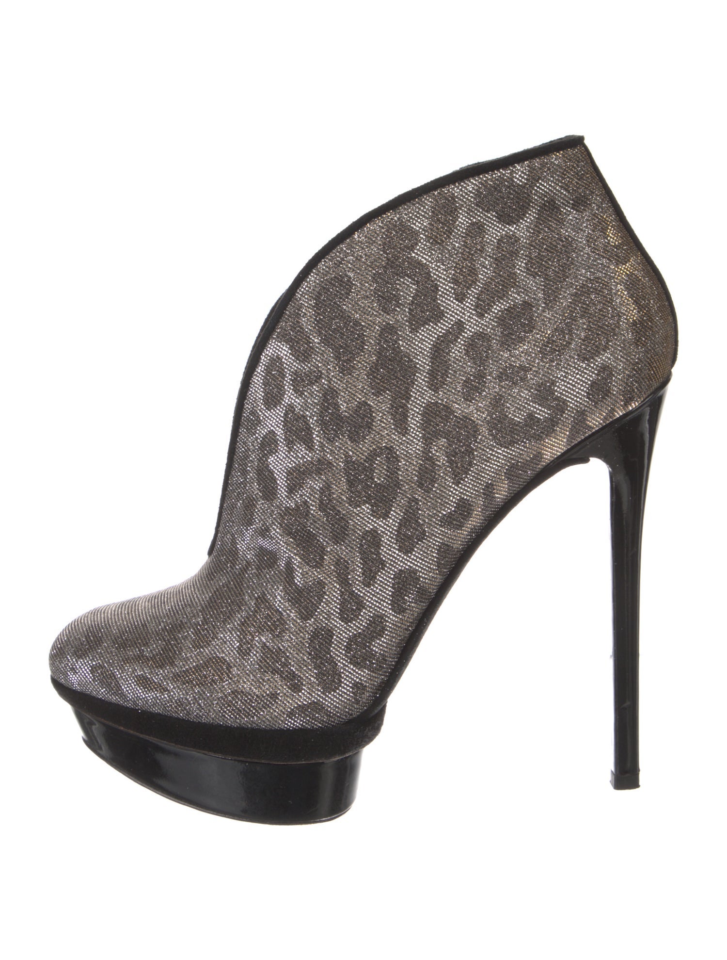 Brian Atwood Animal Print Boots