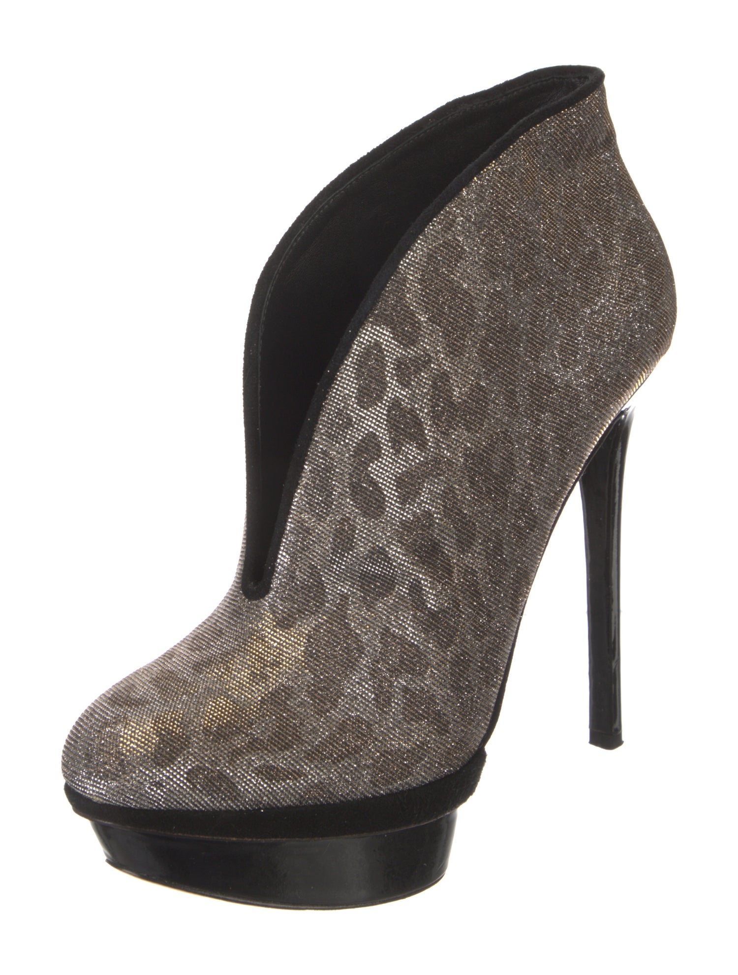Brian Atwood Animal Print Boots