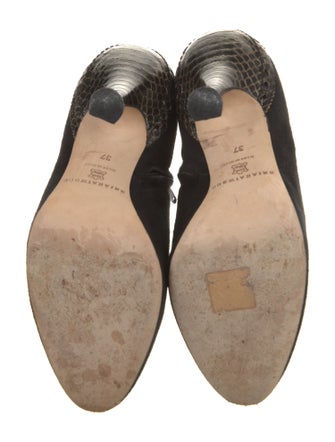 Brian Atwood Suede Mules