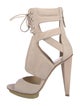 Brian Atwood Leather Gladiator Sandals