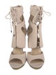 Brian Atwood Leather Gladiator Sandals
