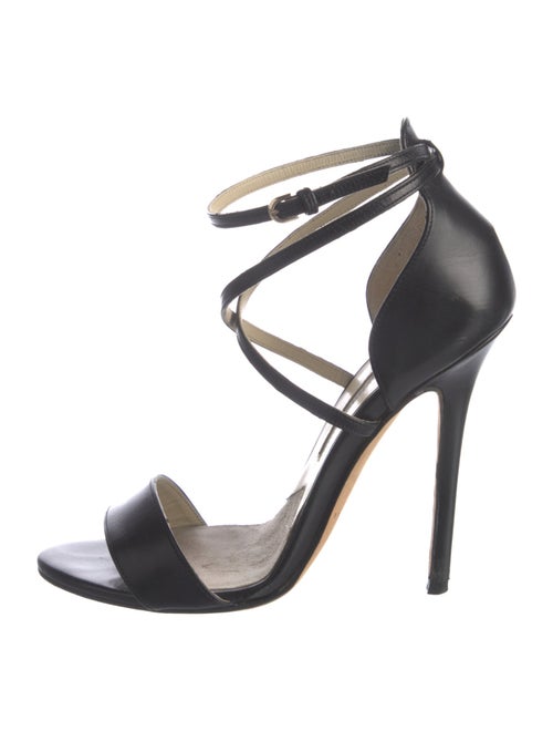 Brian Atwood Leather Sandals