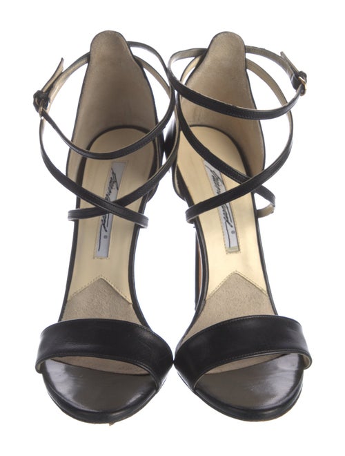 Brian Atwood Leather Sandals