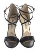 Brian Atwood Leather Sandals
