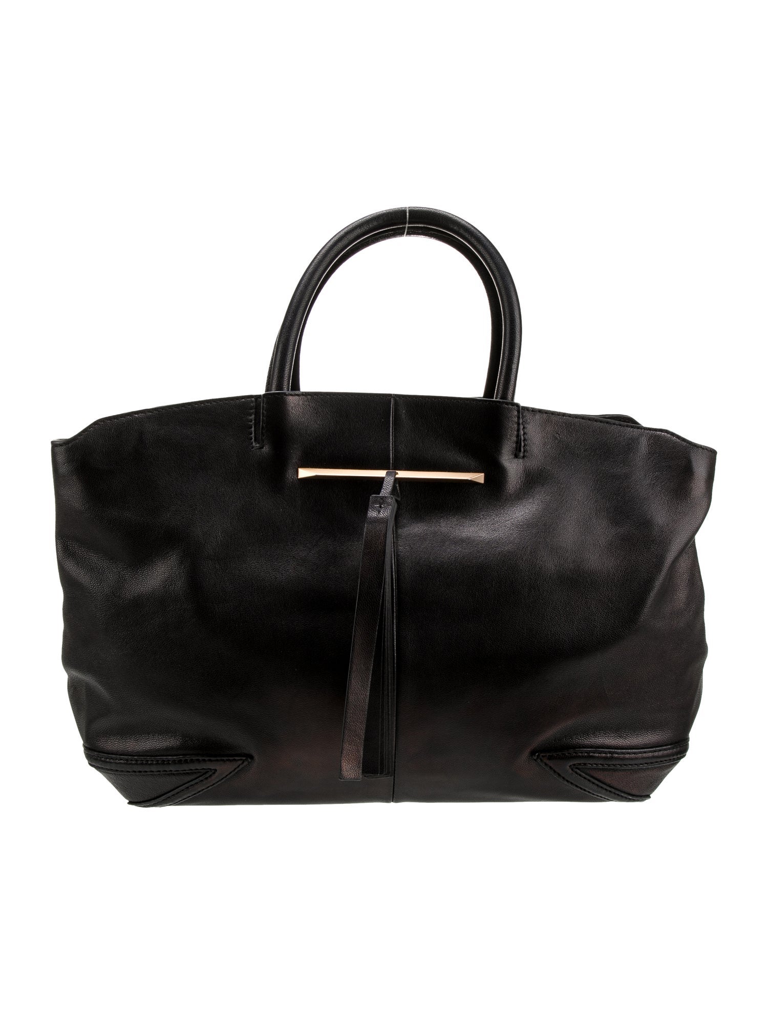 Brian Atwood Leather Top Handle Bag