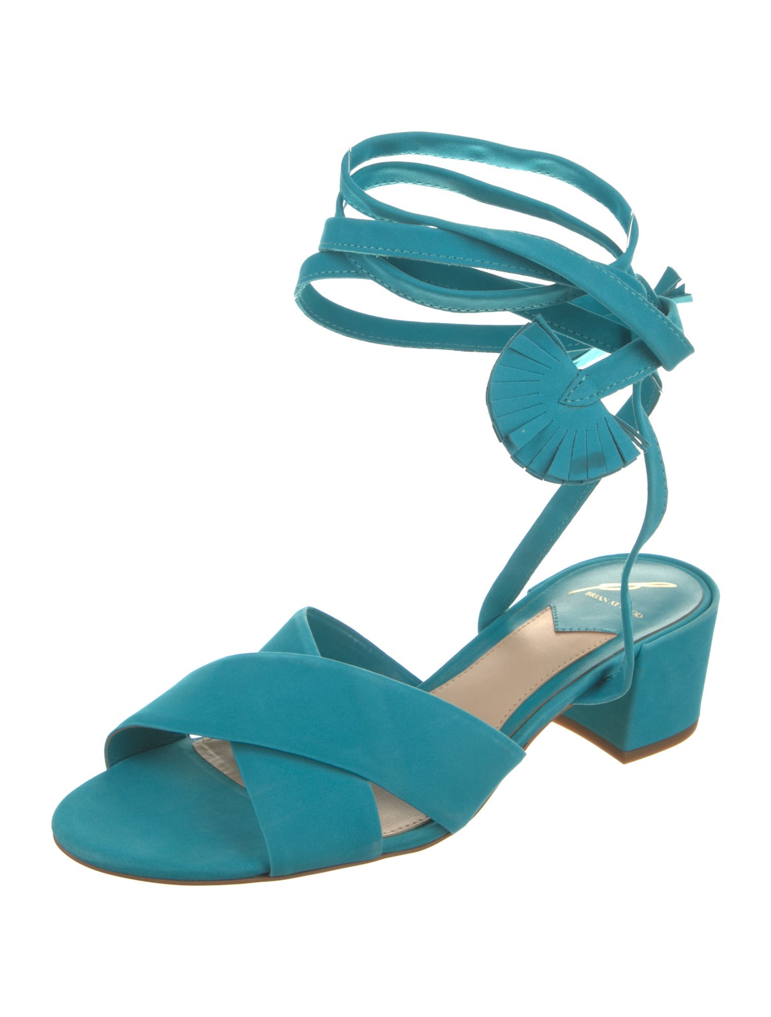 Brian Atwood Suede Gladiator Sandals