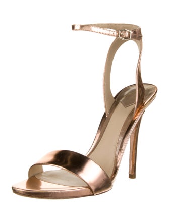 Brian Atwood Patent Leather Sandals