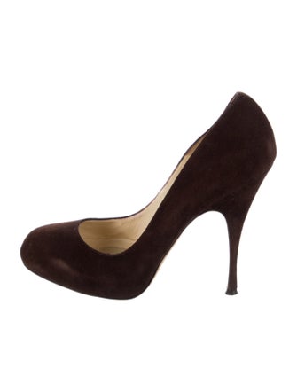 Brian Atwood Suede Pumps
