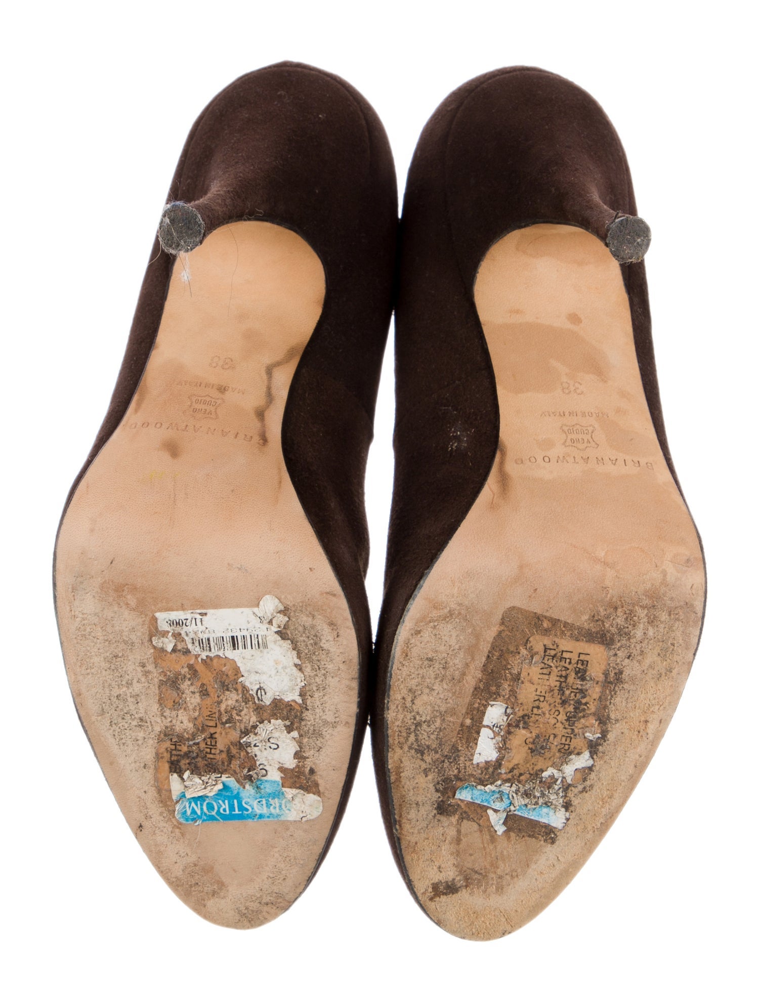 Brian Atwood Suede Pumps