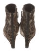 Brian Atwood Ponyhair Animal Print Boots
