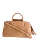 Brian Atwood Suede Top Handle Bag
