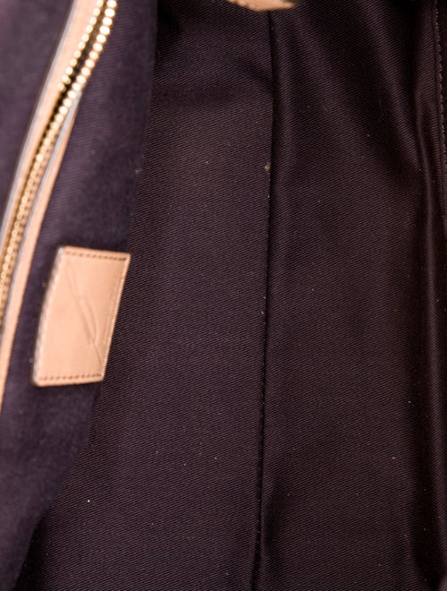 Brian Atwood Suede Top Handle Bag