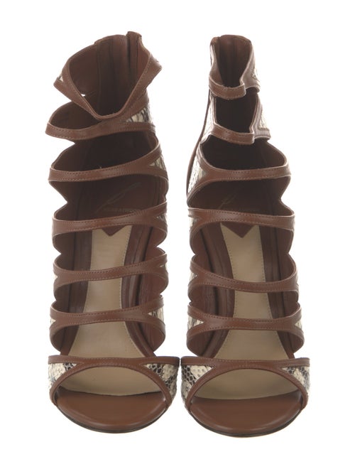 Brian Atwood Suede Sandals