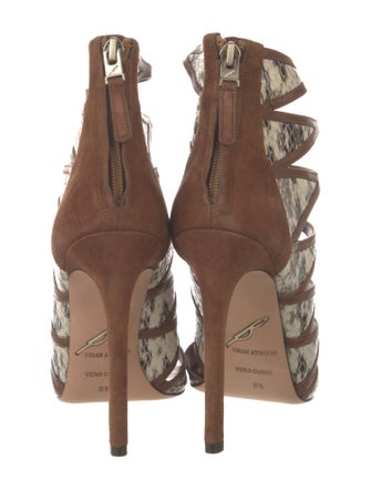 Brian Atwood Suede Sandals