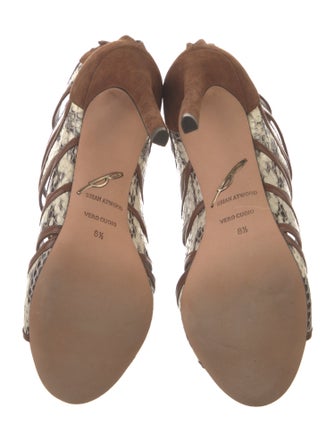 Brian Atwood Suede Sandals