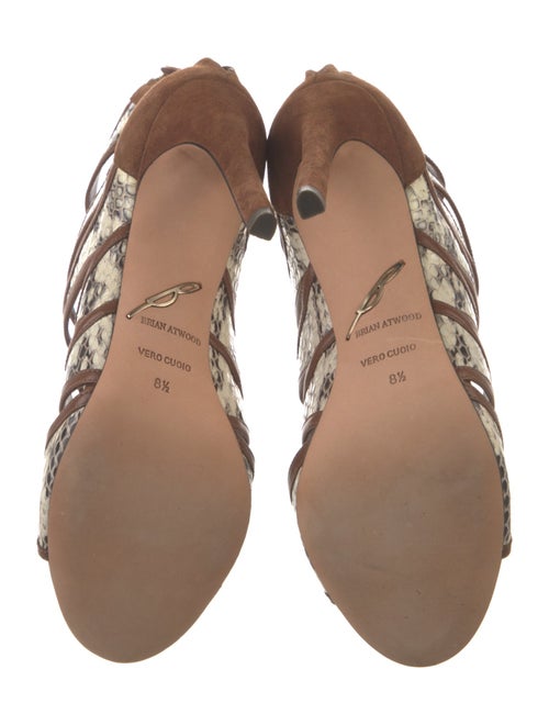 Brian Atwood Suede Sandals