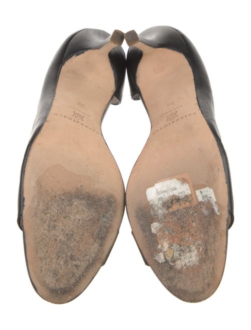 Brian Atwood Leather Sandals